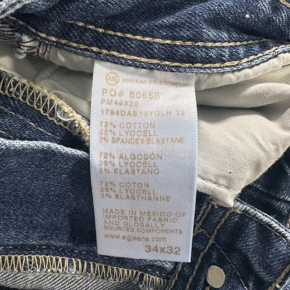 Adriano Goldschmied AG-ED Men's Denim Everett Slim Straight - Size 34x32. - Picture 4 of 11